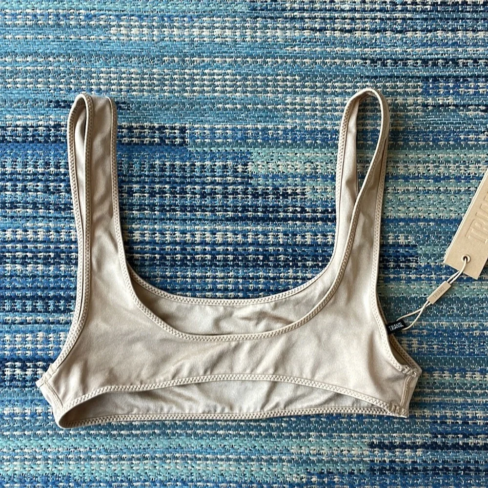 triangl swimwear Beige Scoop Bikini Set